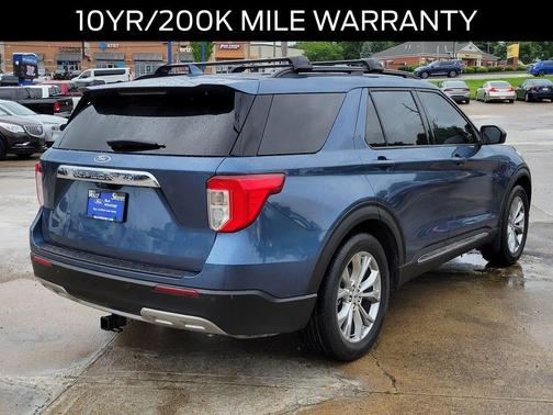 Blue Metallic 2020 Ford Explorer XLT