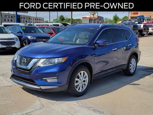 Caspian Blue 2018 Nissan Rogue SV