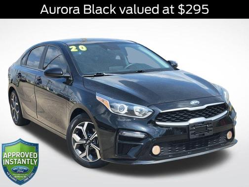 Aurora Black Pearl 2020 Kia Forte LXS