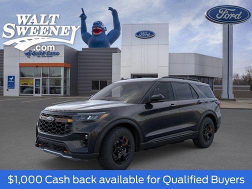 Black 2026 Ford Explorer Tremor