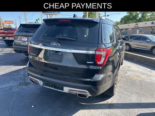 Shadow Black 2016 Ford Explorer Platinum