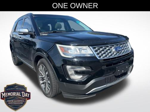 Shadow Black 2016 Ford Explorer Platinum