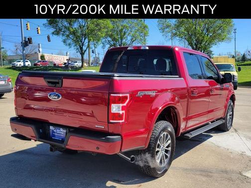 Ruby Red Metallic 2019 Ford F-150 XLT