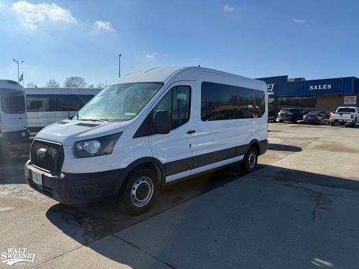 Oxford White 2023 Ford Transit-350 XL