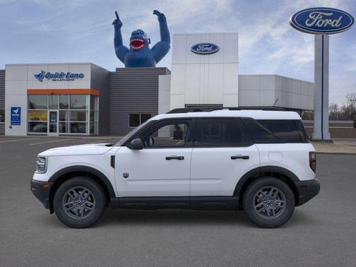 Space White Metallic 2026 Ford Bronco Sport Big Bend