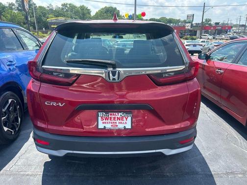 Radiant Red Metallic 2021 Honda CR-V LX