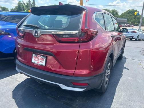 Radiant Red Metallic 2021 Honda CR-V LX