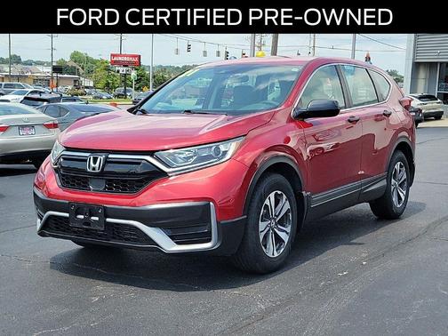 Radiant Red Metallic 2021 Honda CR-V LX