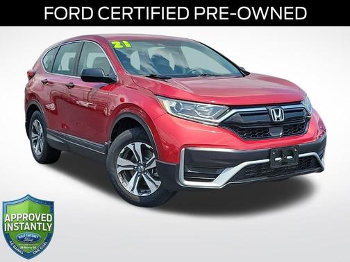 Radiant Red Metallic 2021 Honda CR-V LX