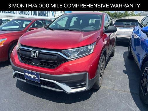 Radiant Red Metallic 2021 Honda CR-V LX