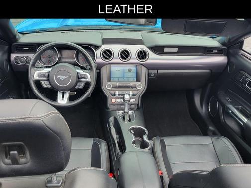 Grabber Blue 2017 Ford Mustang EcoBoost Premium