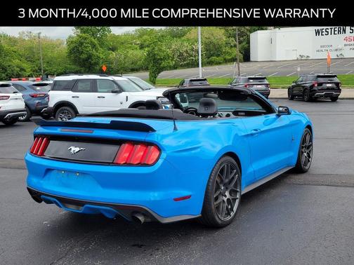 Grabber Blue 2017 Ford Mustang EcoBoost Premium