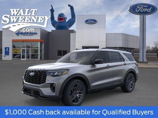 Carbonized Gray Metallic 2026 Ford Explorer ST-Line