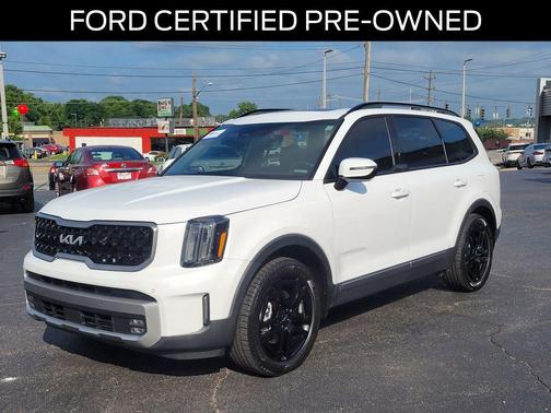 Glacial White Pearl 2023 Kia Telluride SX X-Line