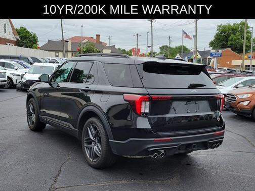Black Metallic 2025 Ford Explorer ST
