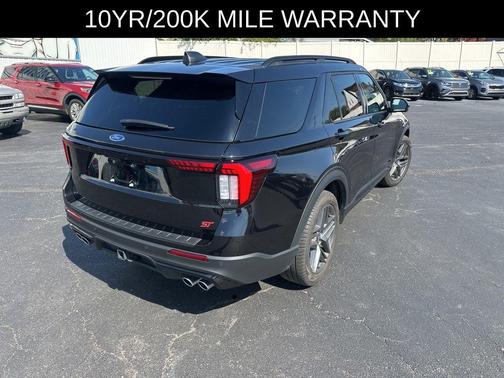 Black Metallic 2025 Ford Explorer ST