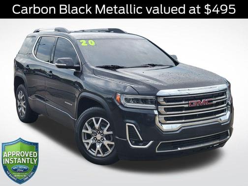 Carbon Black Metallic 2020 GMC Acadia SLT