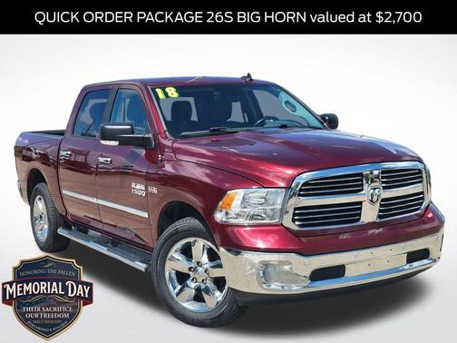 Delmonico Red Pearlcoat 2018 RAM 1500 Big Horn