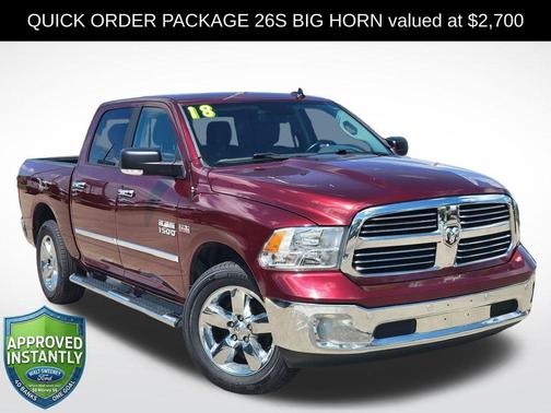 Delmonico Red Pearlcoat 2018 RAM 1500 Big Horn