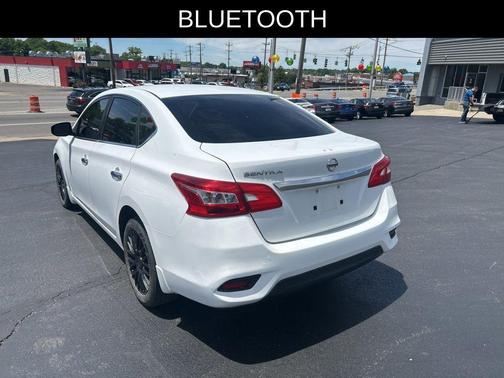 Cloud White 2016 Nissan Sentra S