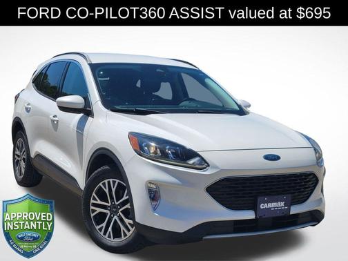 White Metallic 2020 Ford Escape SEL