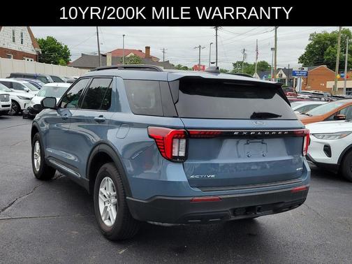 Vapor Blue 2025 Ford Explorer Active