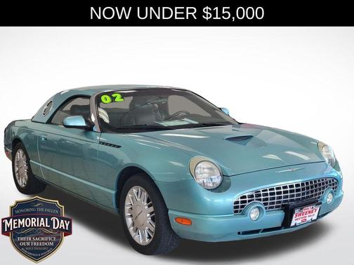 Thunderbird Blue 2002 Ford Thunderbird