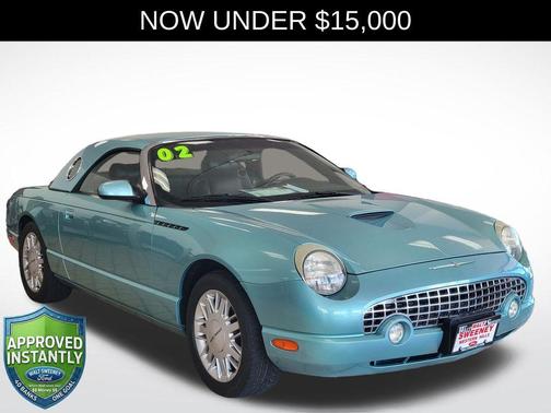 Thunderbird Blue 2002 Ford Thunderbird