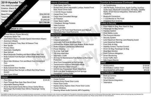 2019 Hyundai TUCSON Value