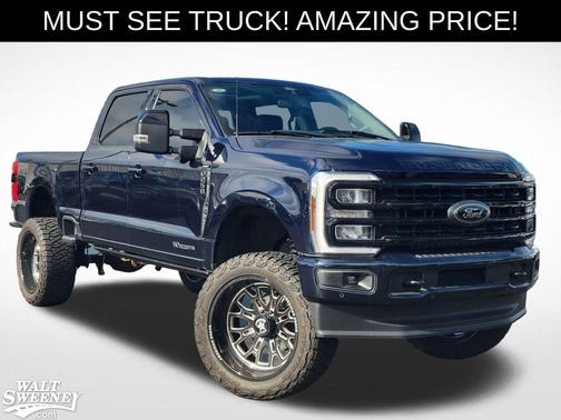 Blue Metallic 2024 Ford F-250 Lariat