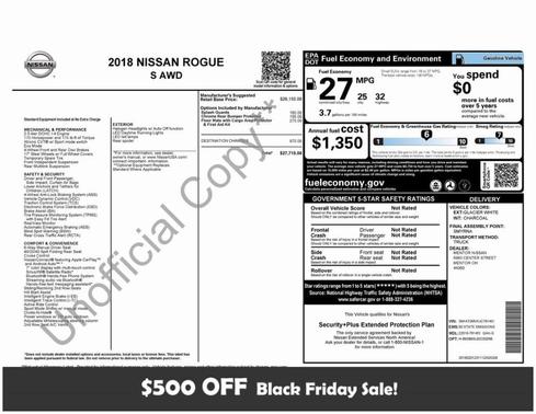 2018 Nissan Rogue S