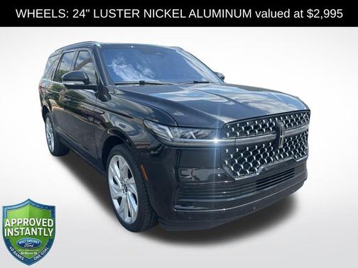 Black Metallic 2025 Lincoln Navigator Black Label