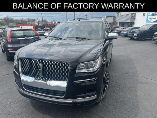 Infinite Black Metallic 2023 Lincoln Navigator Black Label