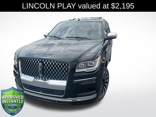 Infinite Black Metallic 2023 Lincoln Navigator Black Label