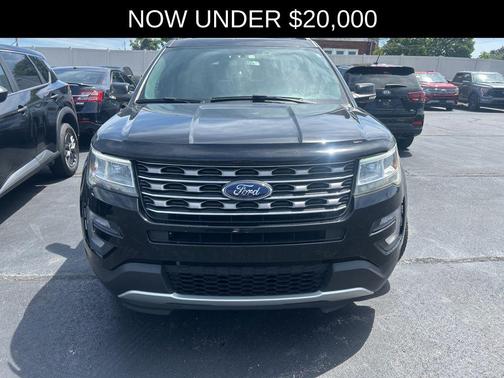 Shadow Black 2017 Ford Explorer XLT