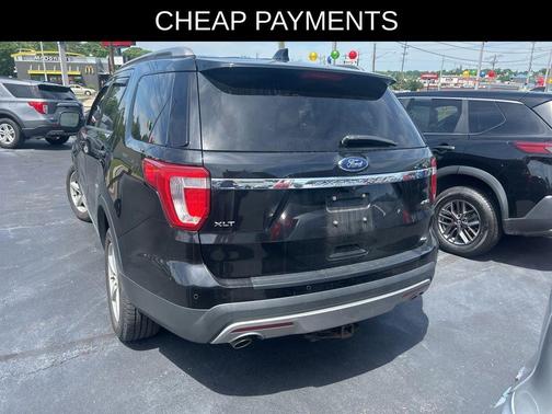 Shadow Black 2017 Ford Explorer XLT