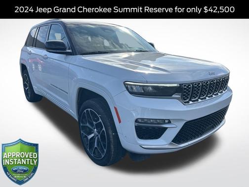 Bright White Clearcoat 2024 Jeep Grand Cherokee Summit