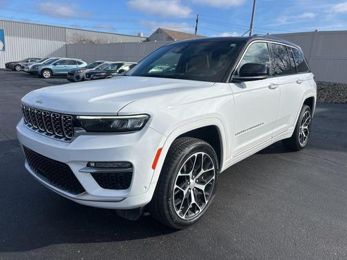 Bright White Clearcoat 2024 Jeep Grand Cherokee Summit
