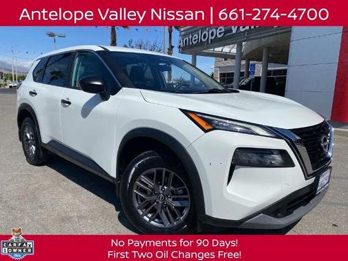 Glacier White 2023 Nissan Rogue S