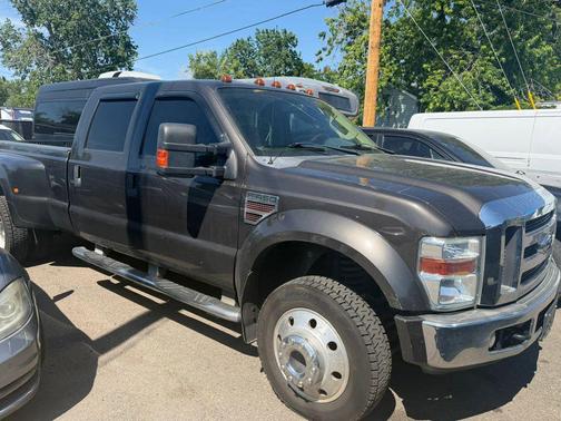 Red Clearcoat 2008 Ford F-450 Lariat