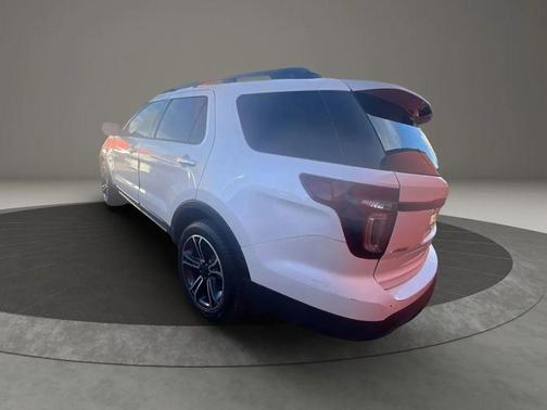 White Platinum Metallic Tri-Coat 2013 Ford Explorer Sport