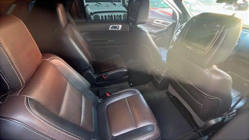 White Platinum Metallic Tri-Coat 2013 Ford Explorer Sport