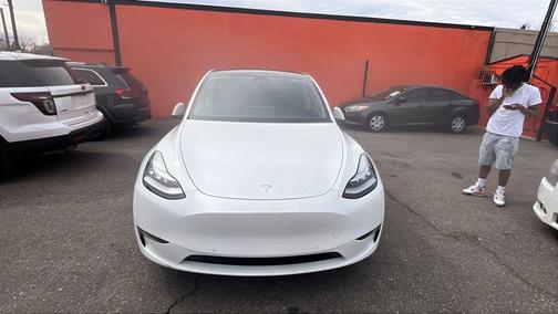 White 2020 Tesla Model Y Long Range Dual Motor All-Wheel Drive