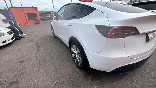 White 2020 Tesla Model Y Long Range Dual Motor All-Wheel Drive