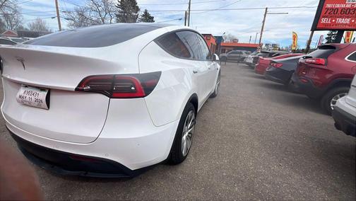 White 2020 Tesla Model Y Long Range Dual Motor All-Wheel Drive