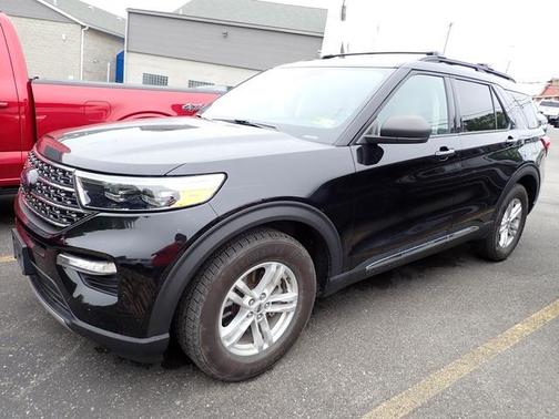 Agate Black 2020 Ford Explorer XLT