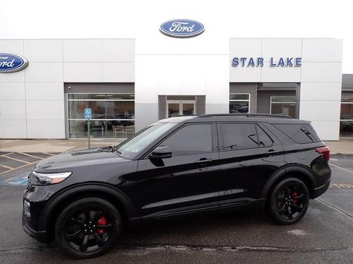 Agate Black 2023 Ford Explorer ST