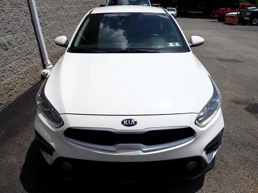 Clear White 2020 Kia Forte