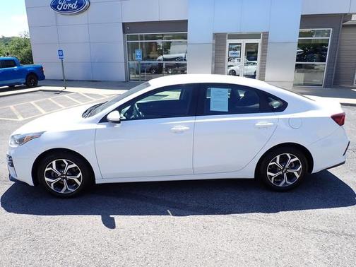 Clear White 2020 Kia Forte LXS