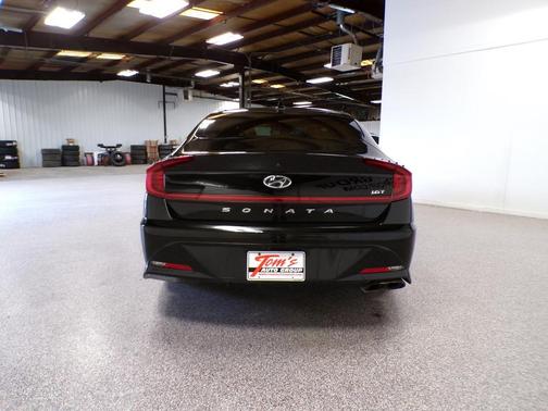 Black 2021 Hyundai SONATA SEL Plus